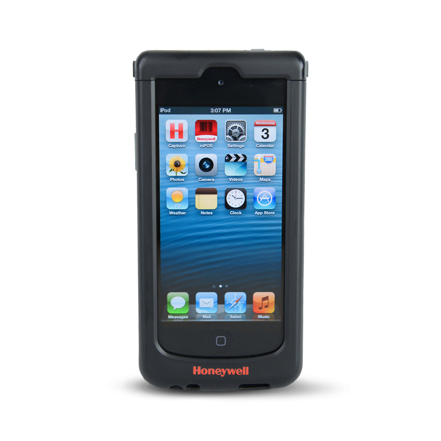 Honeywell Captuvo SL22 for Apple iPod touch 5 & 6, 2D, SR, Kit (USB), schwarz, SL22-022201-K6