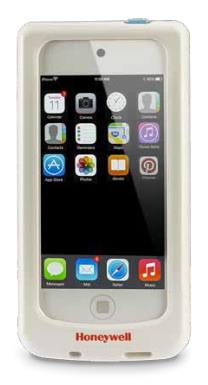 Honeywell Captuvo SL22 for Apple iPod touch 5G, 2D, HD, Kit (USB), erw. Akku, weiß, SL22-023302-h-k