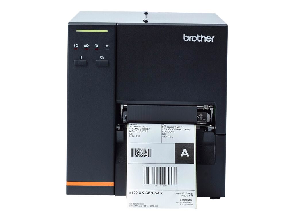 BROTHER TJ-4120TN, 12 Punkte/mm (300dpi), USB 2.0, Ethernet, seriell, schwarz | TJ4120TNZ1