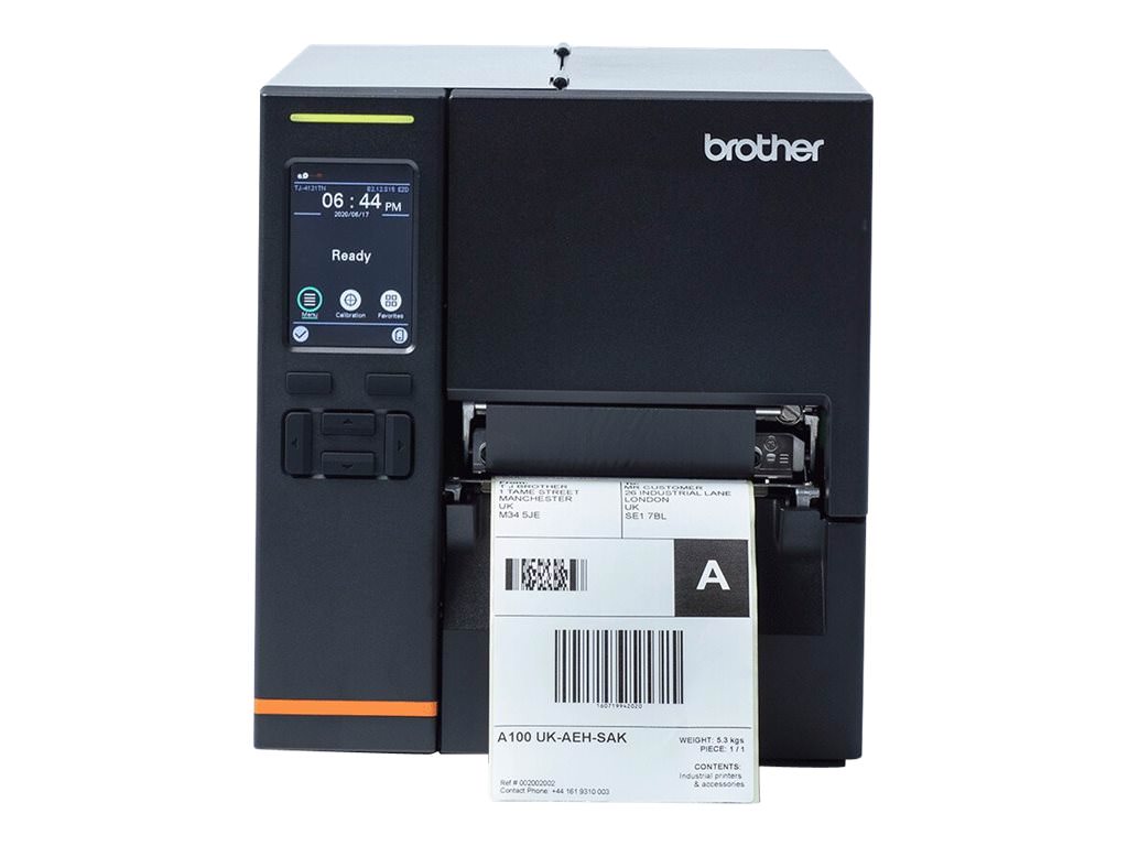 BROTHER TJ-4021TN, 8 Punkte/mm (203dpi), Touch-Farbdisplay, USB 2.0, Ethernet, seriell, schwarz | TJ4021TNZ1