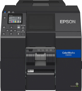 Epson ColorWorks CW-C6000Pe, Peeler, Disp., USB, Ethernet, schwarz, C31CH76202